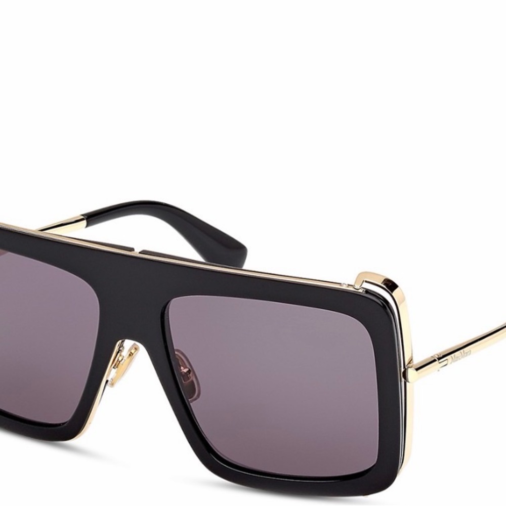 Elegant Black and Gold Women's Sunglasses